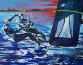 Soleil couchant sur le Frioul